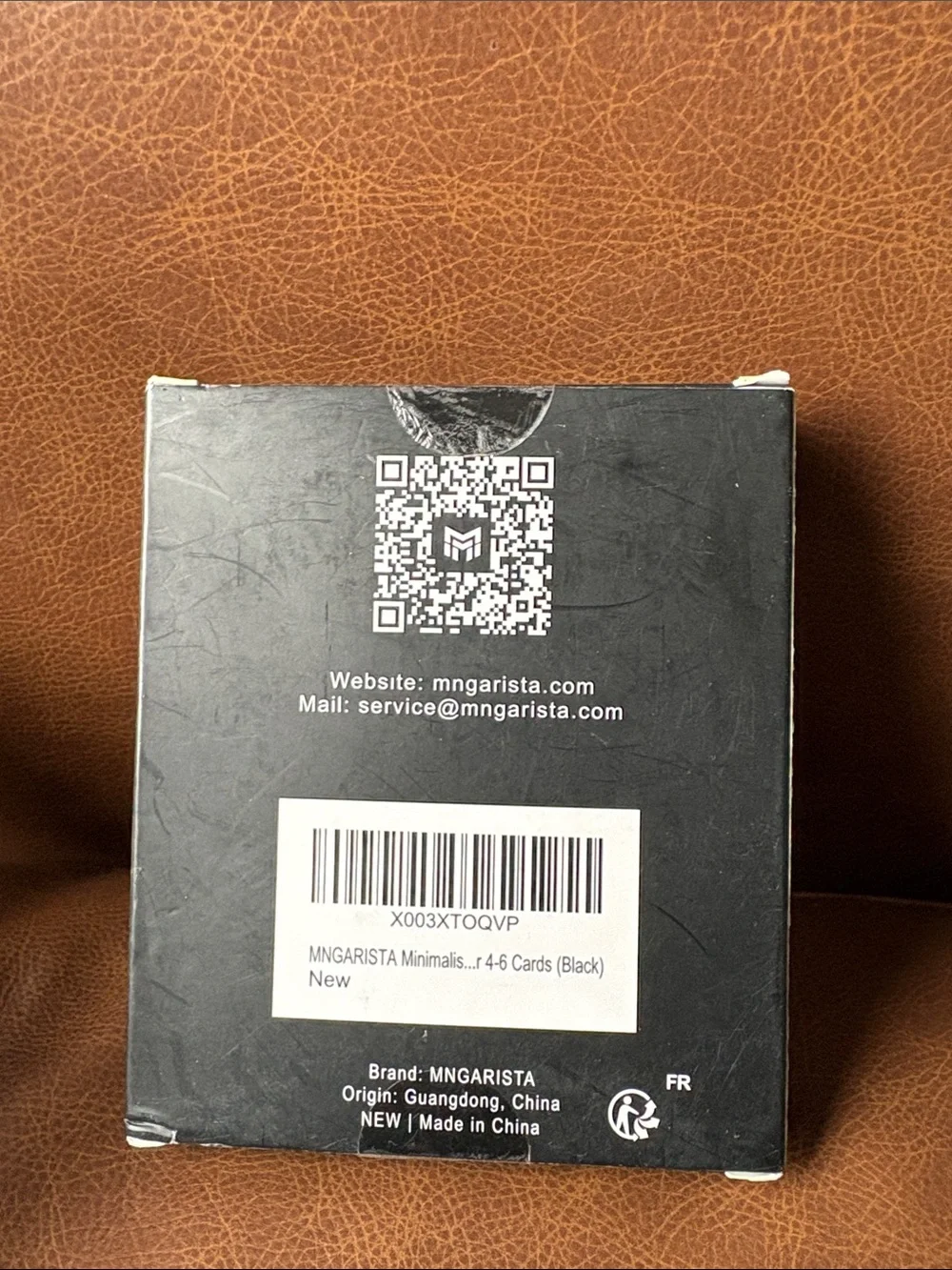MNGARISTA Minimalist Slim Metal Wallet